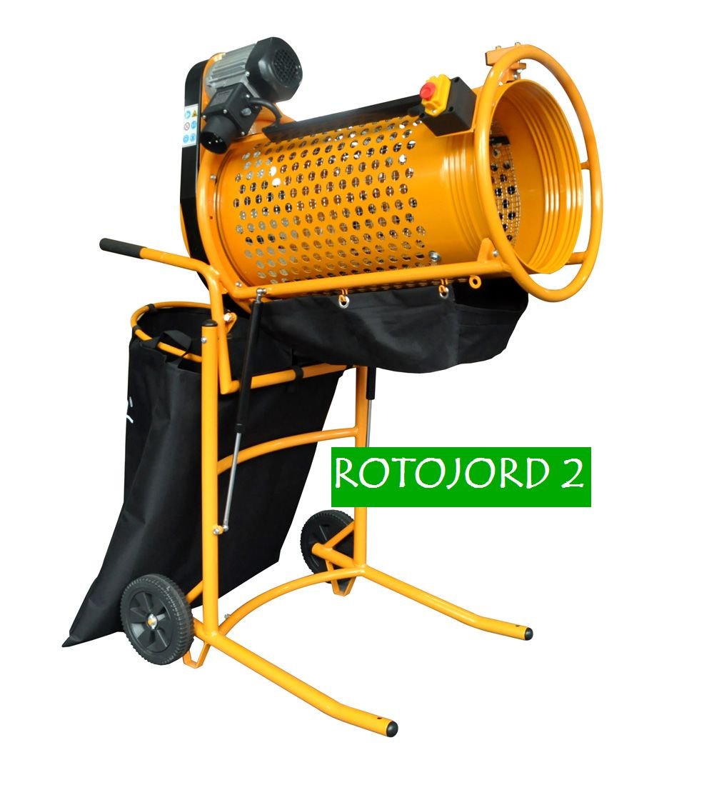 ROTOJORD 2 jordsåld / jordsikt / jordsil / jordharpe / trommelsikt